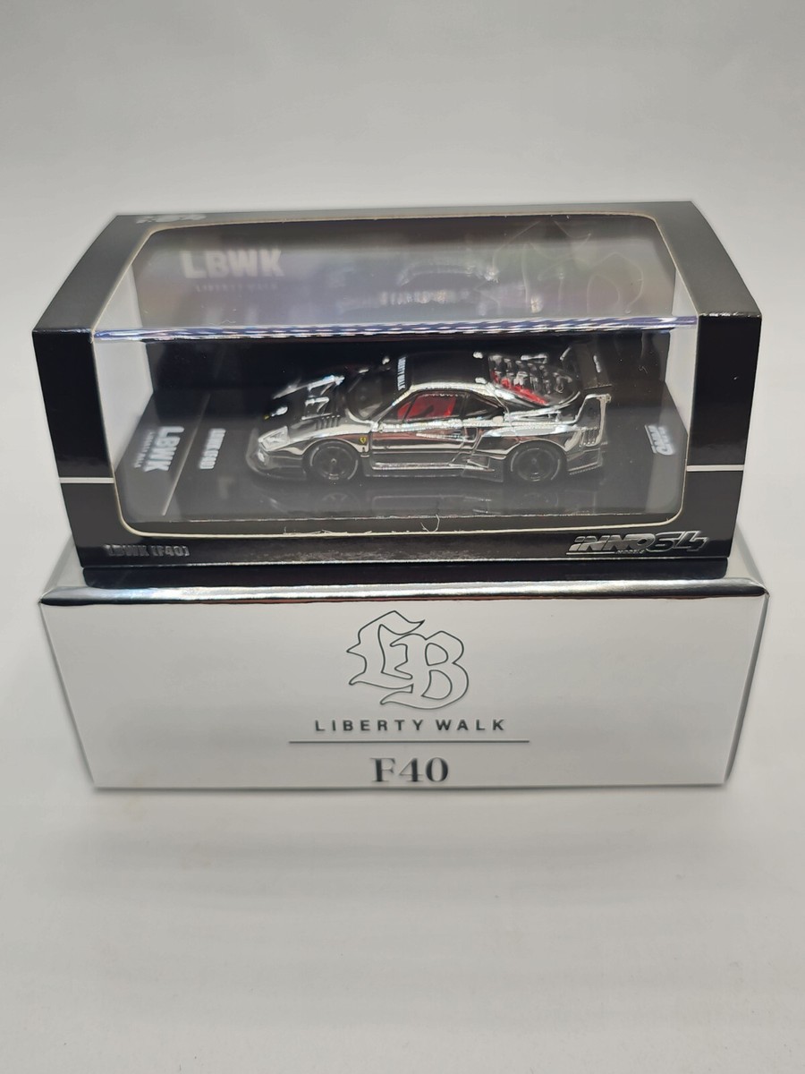 INNO64 1:64 LBWK F40 Chrome Silver HEC 2024 | eBay