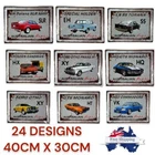 Metal Tin Car Signs Vintage Retro Wall Decor Pub Ford Holden Car Sign Aussie
