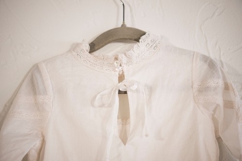 Girls Special Occasion Photography Nellystella White Silk Frock - Size 4 - Picture 7 of 9