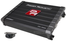 Power Acoustik CB1-2500D 2500 Watt Mono Car Amplifier Class D 1 Channel Sub Amp