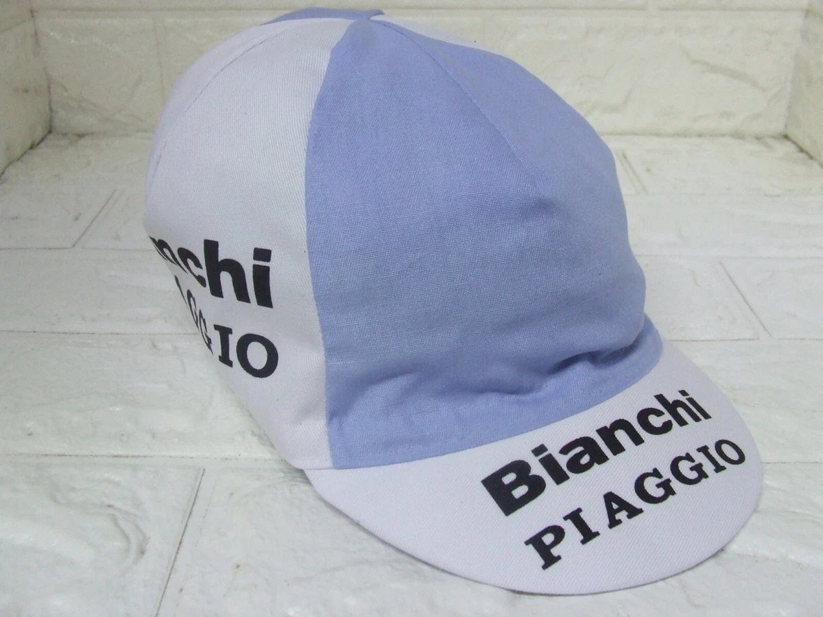 CAPPELLINO CAPPELLO CAP HAT BICI CICLISMO TEAM BIANCHI PIAGGIO