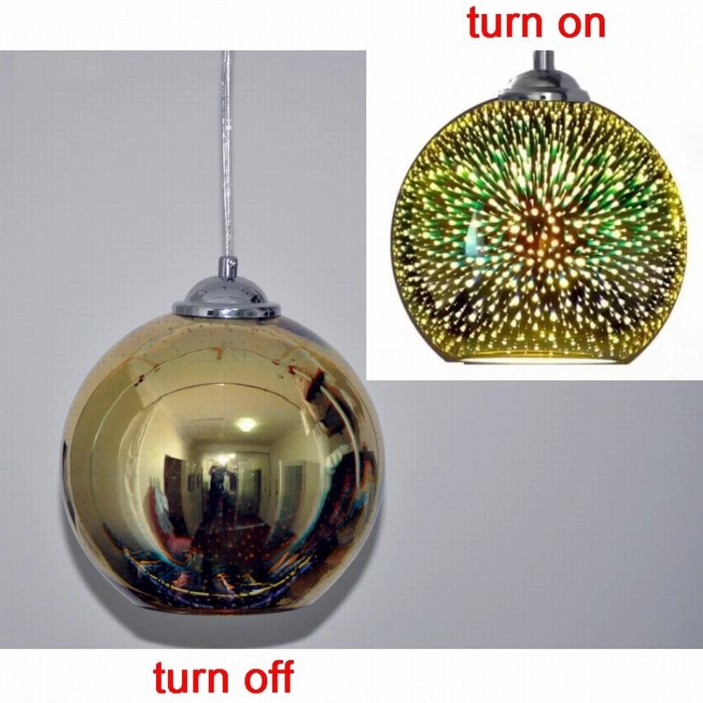 Glass sphere 2024 light shade