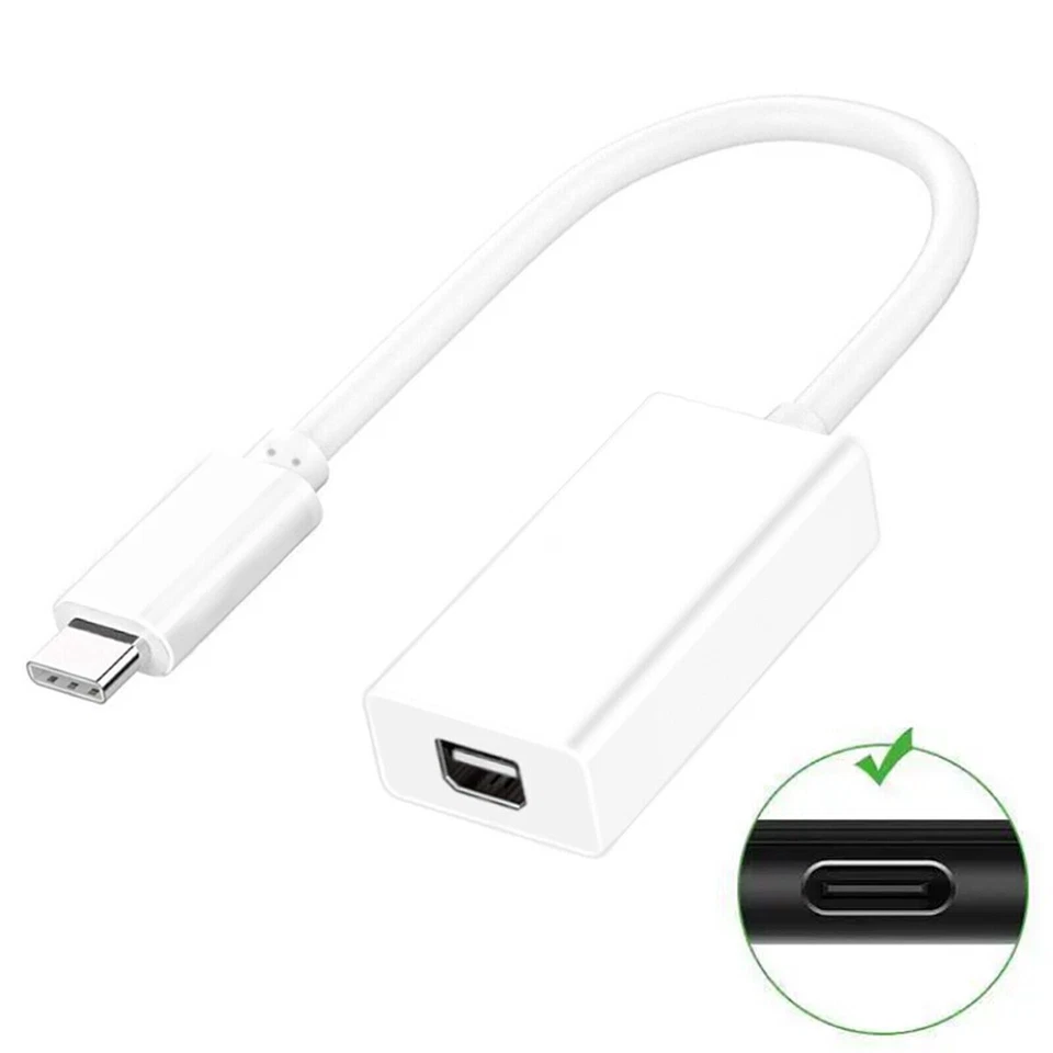 Thunderbolt 3 to Thunderbolt 2 Adapter Type C Cable USB For MacBook Air Pro - Image 3 of 4