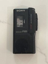 Sony M-527V MicroCassette Corder Recorder VOR Handheld - For Parts/Repair