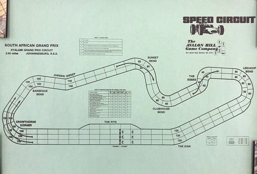 SPEED CIRCUIT GRAND PRIX all 4 ORIGINS MAPS vg+ - Picture 3 of 4