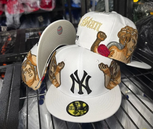 Multicolor York Yankees Fitted Hat Cap Sonnenhut Unisex New Series Baseballmütze Neu - Bild 7 von 13