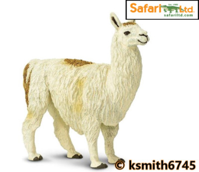 plastic llama figurine