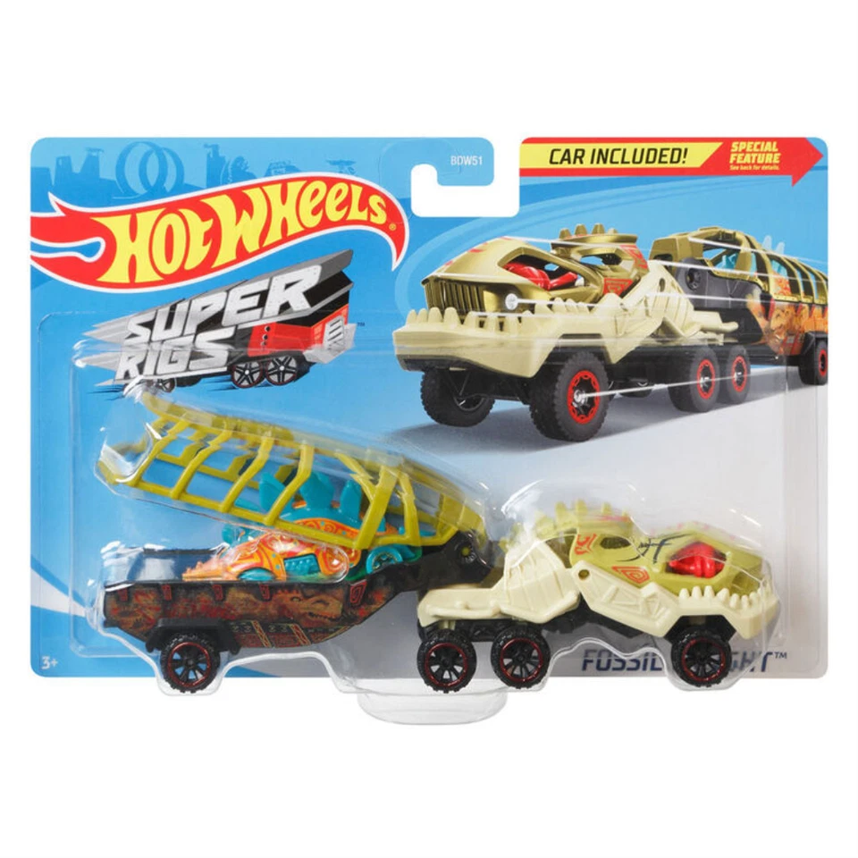 Hot Wheels Super Rigs Die-Cast Vehicles New Kids Childrens Die-Cast Toy Mattel