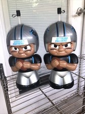 2 Carolina Panthers "Big Sip" Character Cup Lot Set NFL  STADIUM EXCLUSIVE 