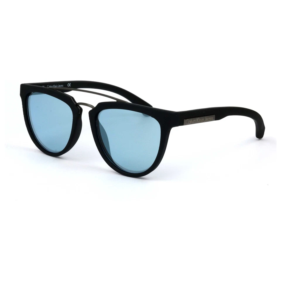 Gafas de sol negras Calvin Klein Jeans para mujer 52 mm CKJ813S-001-52