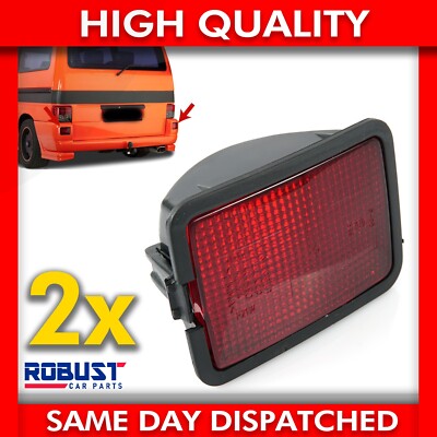 2X REAR FOG LIGHT FOR VOLKSWAGEN TRANSPORTER T4 7D0945729
