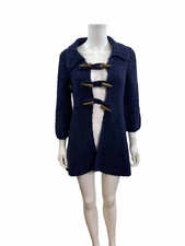 Anthro Sleeping On Snow Women’s Size Small Woodcutter Cardigan Wool