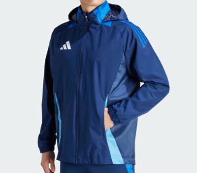 Adidas Men Tiro 23 Competition ALL Athletic Jacket Navy Track Top
