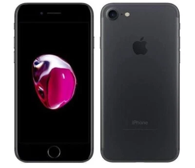 Apple iPhone 7 32GB Black 4G LTE GSM Unlocked 1-Year Warranty Very Good