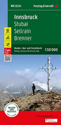 Innsbruck, Wander-, Rad- und Freizeitkarte 1:50.000, fr - Map NEW Morton, Nik 22