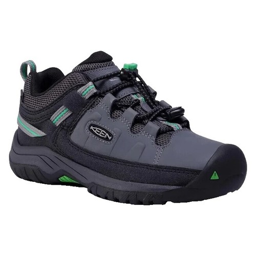 KEEN Leather Retro Jogger Walking Sneakers KS86 Black/Birch  display picture 3