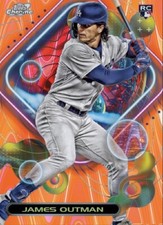 [DIGITAL] Topps Bunt - James Outman - Cosmic Chrome 23 S2 - Orange Base