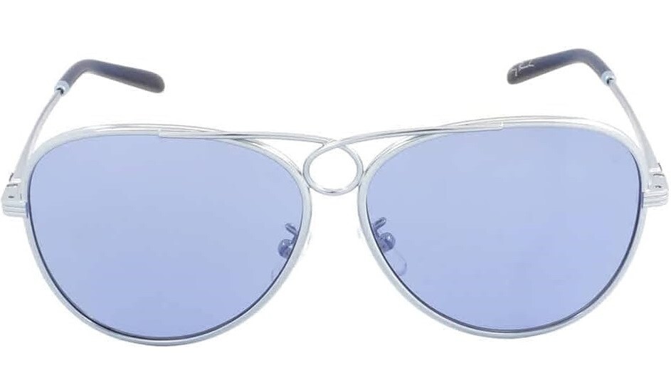 Tory Burch Light Blue Gunmetal Sunglasses | eBay