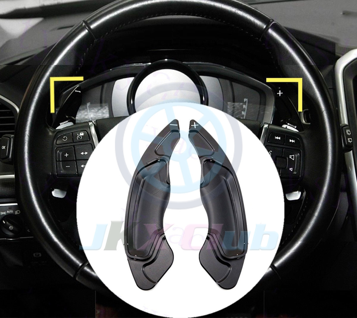 For Volvo S60L/80 V40/60 XC60/C70 2Pcs Shift Lever Paddle Steering