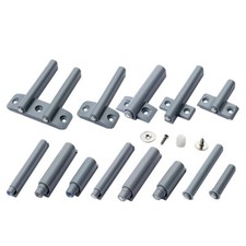 Slow Closing Kitchen Door Damper Bracket Cabinet Door Rubber / Magnetic Suction