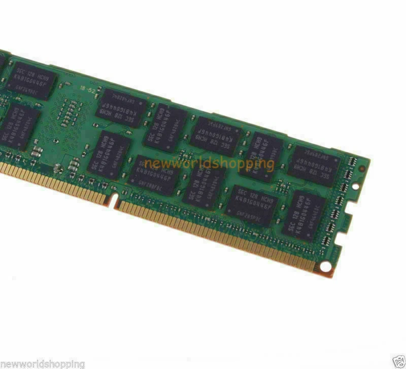 ECC Samsung 4GB PC3-10600R DDR3 1333Mhz 240Pin 2Rx4 REG Server Memory CL9 RAM #E - Image 4 of 4