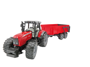 massey ferguson toy tractor and trailer