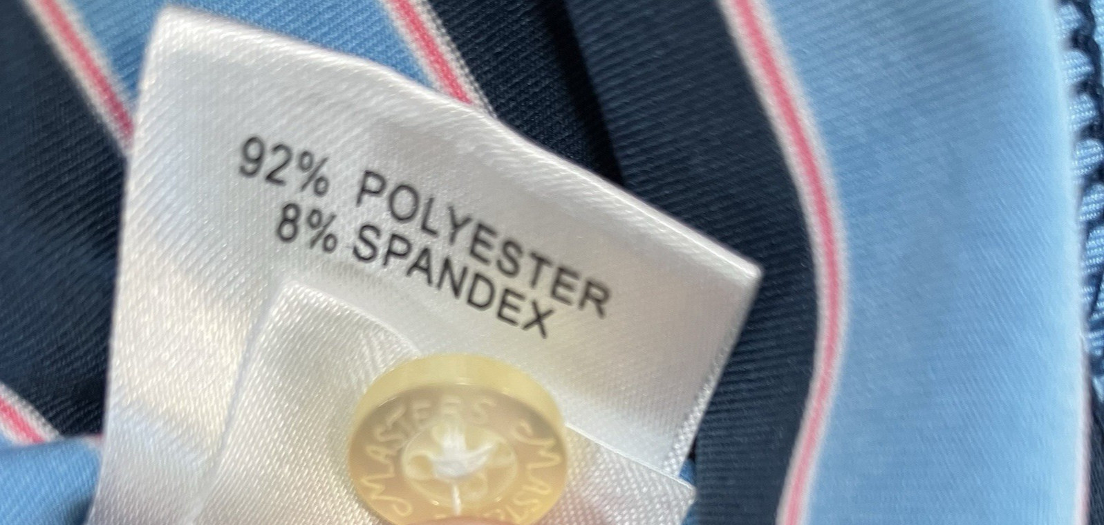 The MASTERS Tech Large Performance Blue Rugby Str… - image 5