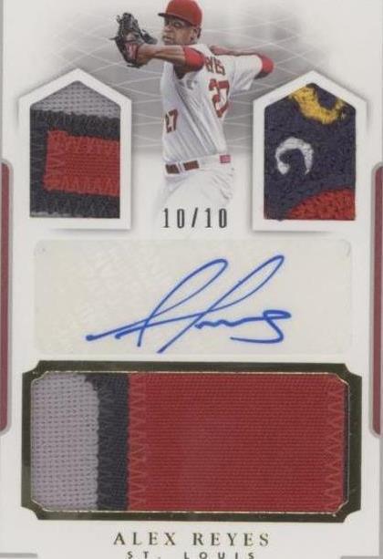 2016 Panini National Treasures - Player's Collection Signatures Alex ...
