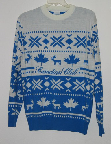 Classic Canadian Club Ugly Christmas 