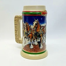 Anheuser-Busch 1998 Budweiser Coll. Holiday Stein, GRANT'S FARM, CS343