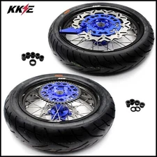 KKE 3.5/4.25 For YAMAHA YZ250F 01-25 YZ450F YZ125/250 Supermoto Wheels CST Tires