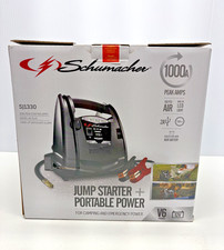 Schumacher 1000 Peak Amp Car Battery Jump Starter SJ1330 *Read Description*