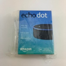 Nuevo Sellado - Altavoz Inteligente Amazon Echo Dot 2da Generación Negro - Envío Gratis
