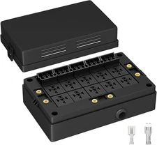 Fuse Relay Box 12V Automotive 10 Slots Relay Holder 15 Slots ATC/ATO Fuse Holder