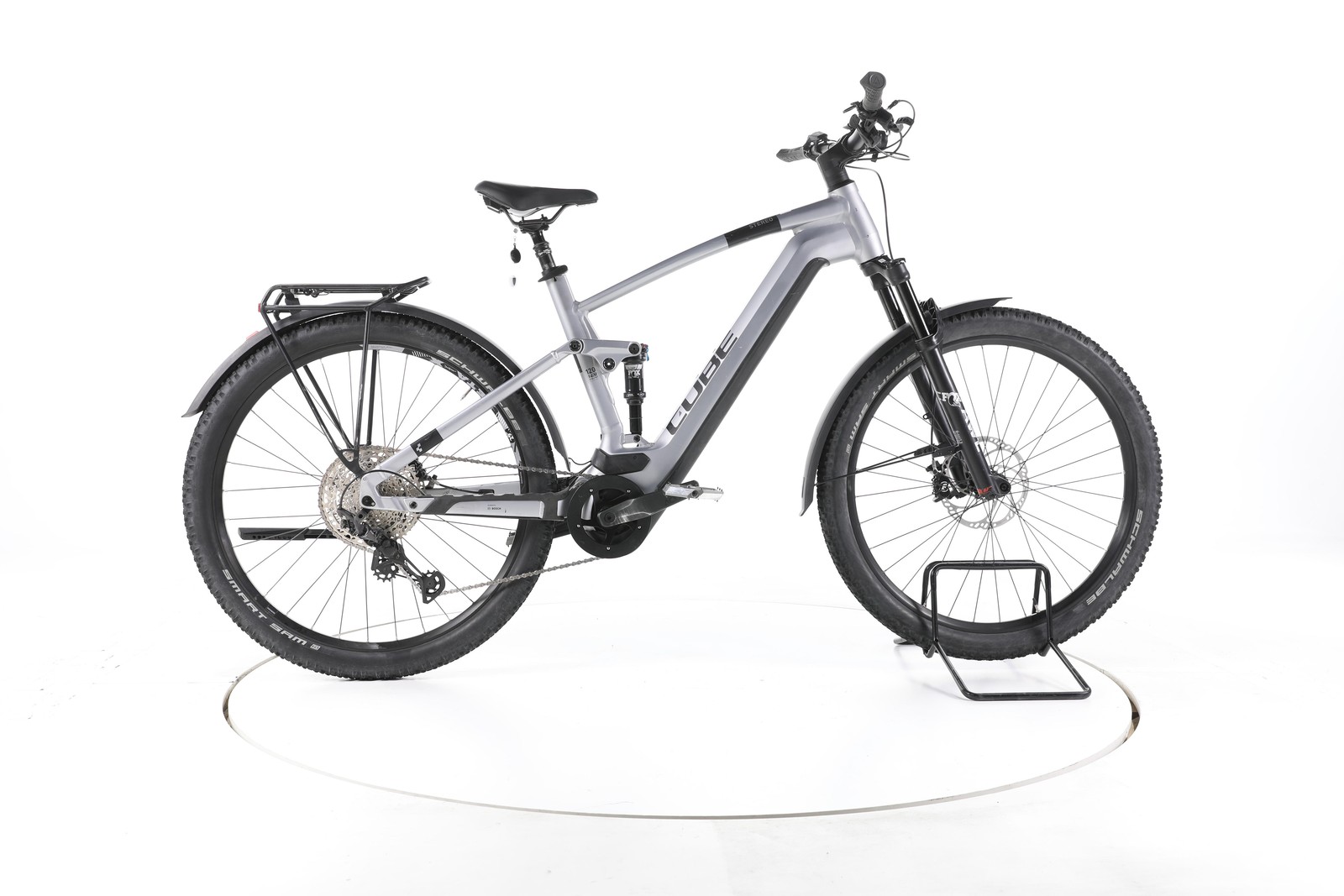 Cube Stereo Hybrid 120 Allroad VAE SUV Bosch Batterie 750Wh 29" 2023 gris Pro