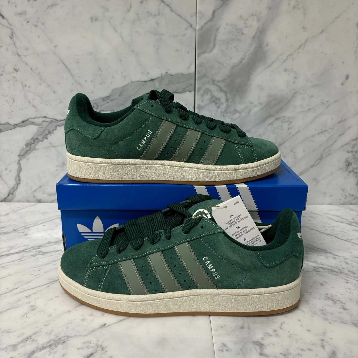 Adidas Campus 00s Green Sneakers Mens Size 8.5 or Womens Size 9.5 Adidas Campus 00s Collegiate Green for sale | eBay main image 2