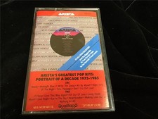 Cassette Tape Arista's Greatest Pop Hits: Portrait of a Decade 1975-1985 Various