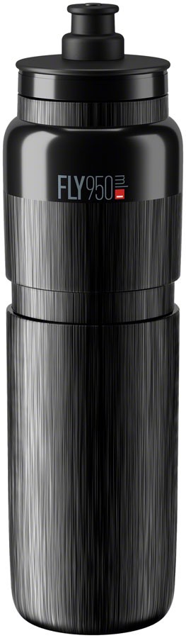 Elite Fly Tex Water Bottle Bundle - 950ml BPA-Free Plastic, Textured Grip,