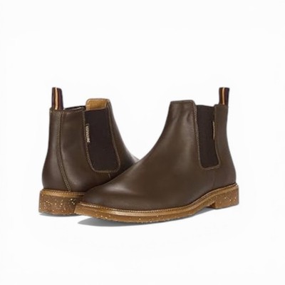 Dark Brown Chelsea Boot by MEPHISTO