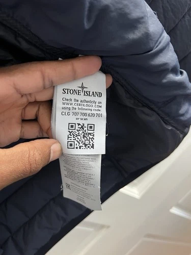 Stone Island Loom Woven Down Puffer Jacket - Men’s Medium image 7