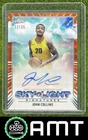 John Collins Auto 2024-25 Topps Chrome 22/25 Sky Light Orange Geometric Jazz