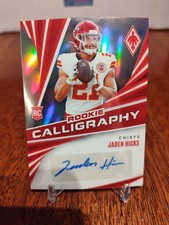 2024 Panini Phoenix - Rookies Jaden Hicks #187 Pandora Autographs (AU, RC)