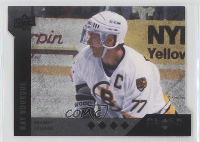 2009 Black Diamond Horizontal Variations Perimeter Die-Cut Ray Bourque HOF 0m8e