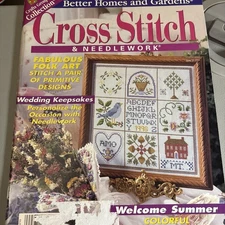 Cross Stitch & Needlework Magazine June 1998