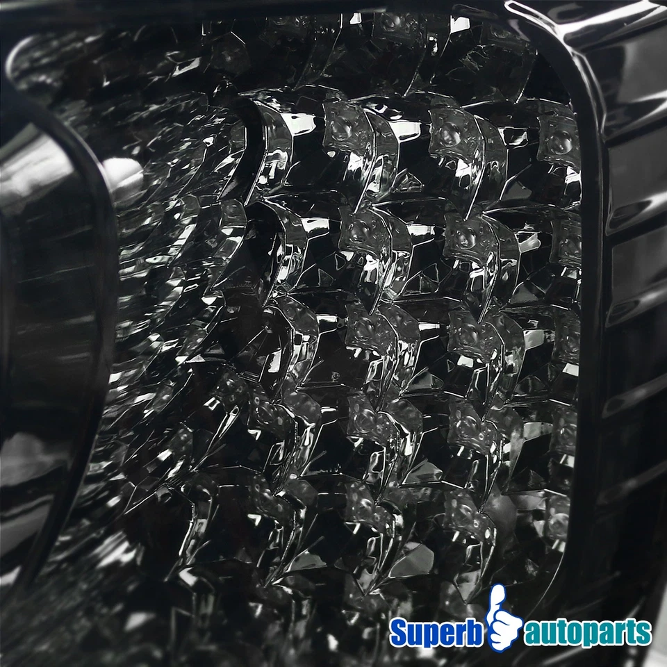 Fits 1998-2005 Lexus GS300 GS400 GS430 LED Tail Lights Smoke 4PC Left+Right - Image 4 of 4