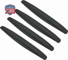 4 Pack Car Bumper Guard, Universal Rubber Protector for SUV - Front/Rear Anti Co