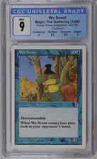 WU SCOUT Portal 3K C CGC 9 Q++ MTG [Nostalgium]
