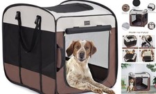 Dog Kennels and Crates for Medium Dogs, 28.0"L x 18.0"W x 22.0"H Brown