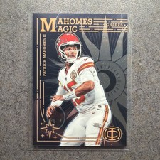 Panini 2025 Icon Mahomes Magic MM-1 Magic Mahomes Thick Card SSP
