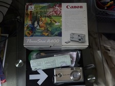 Canon PowerShot A400 Is HD 3.2MP Digital Camera Silver